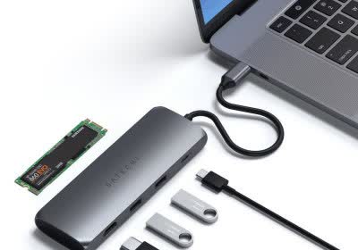 satechi usb ssd storage dongle