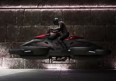 japan hoverbike with video