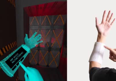 chemical vr haptic feedback with video