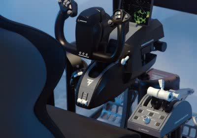 thrustmaster boeing flight simulator controller