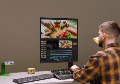 dualup LG monitor ces 2022 ces productivity dual display