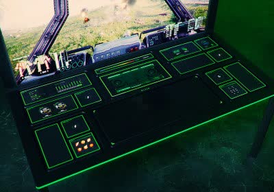 razer project sophia ces gaming desktop smartdesk ces 2022 with video