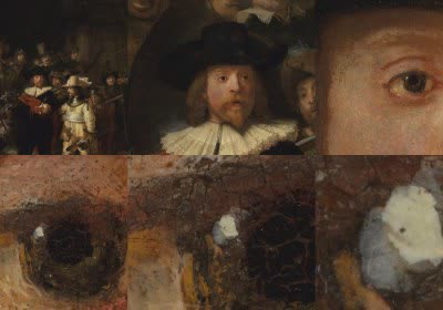 night watch photography painting rembrandt history art
