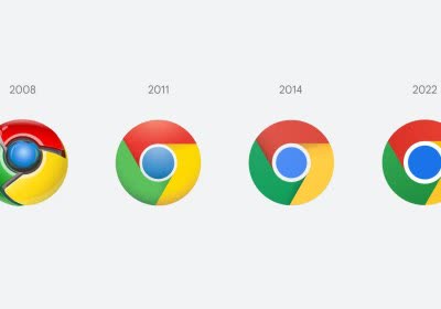 google chrome logo redesign