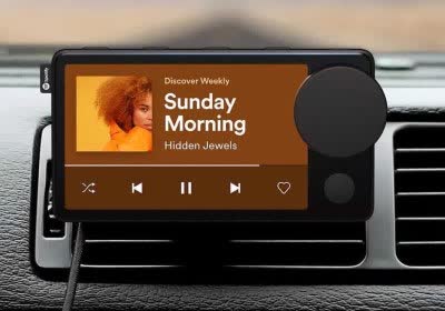 spotify car with video