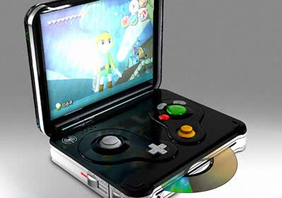 gamecube with video nintendo diy portable gaming found