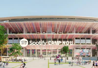 barcelona spotify spotify camp nou partnership fc barcelona
