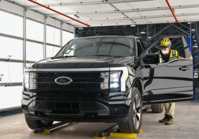 ford f-150 lightning electric cars