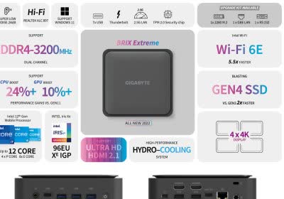 gigabyte brix extreme mini pc