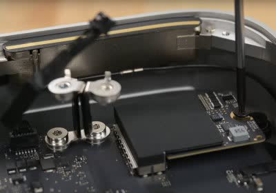 ifixit mac studio teardown repairability studio display with video