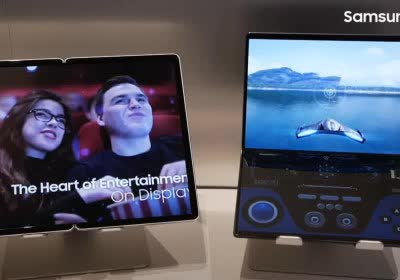 samsung galaxy flip fold with video