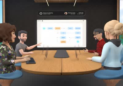 meta horizon worlds with video vr metaverse