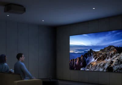 sony projector with video