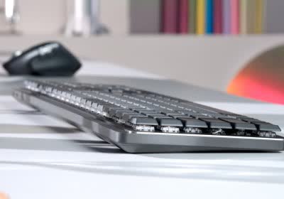 logitech master series mouse mechanical keyboard with video