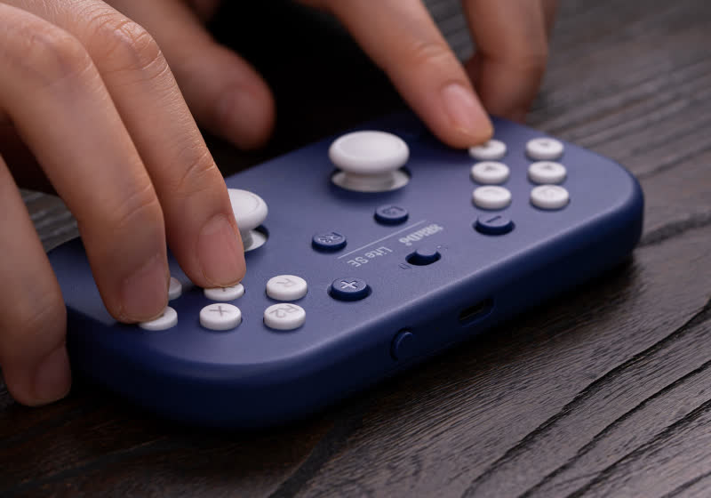 8BitDo's accessibility-minded gamepad moves all buttons to the front ...