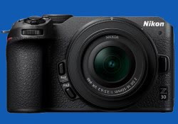 nikon z30 camera with video