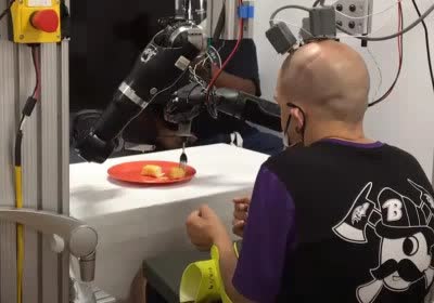 brain-connected brain robotics prosthetic neuroprosthetics with video