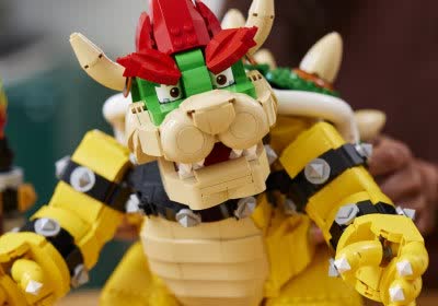 lego largest super mario set spectacular 807-piece bowser nintendo mario with video