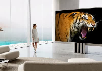 tv australia luxury microled with video