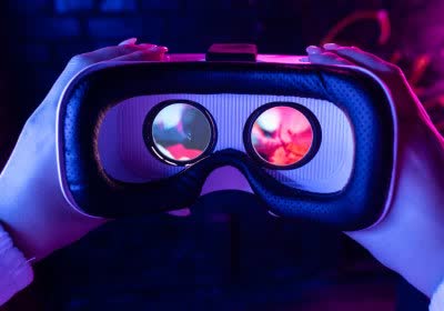 apple augmented reality mixed reality headset with video