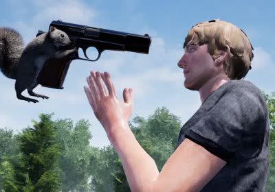 squirrel gun steam shooter humor indie publishing with video