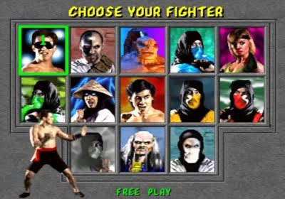 mortal kombat with video