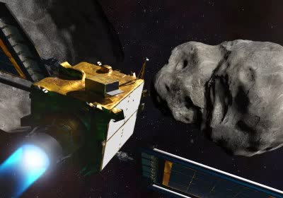 nasa dart space with video