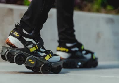 robotics kickstarter shoes moonwalkers shift robotics with video
