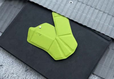 origami-inspired mouse thin lightweight folds flat mouse kickstarter with video