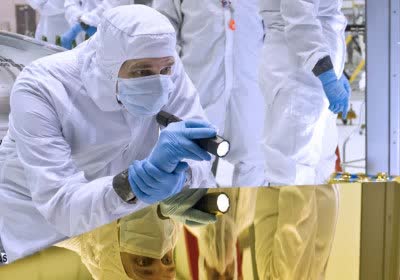 space dust hitting webb telescope mirror nasa plan space james webb telescope