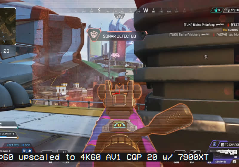 AMD's Radeon RX 7900 AV1 encoder is almost on par with Intel Arc and