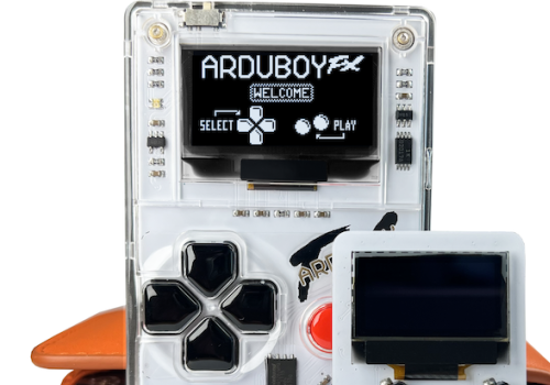 The matchbook-sized Arduboy Mini 8-bit console blasts past its ...