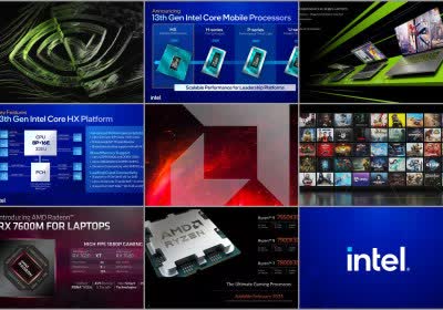 amd nvidia intel ces recap analysis v-cache rtx cpus intel gpu ces cpu laptop amd ryzen rtx 4000 3d v-cache ces 2023