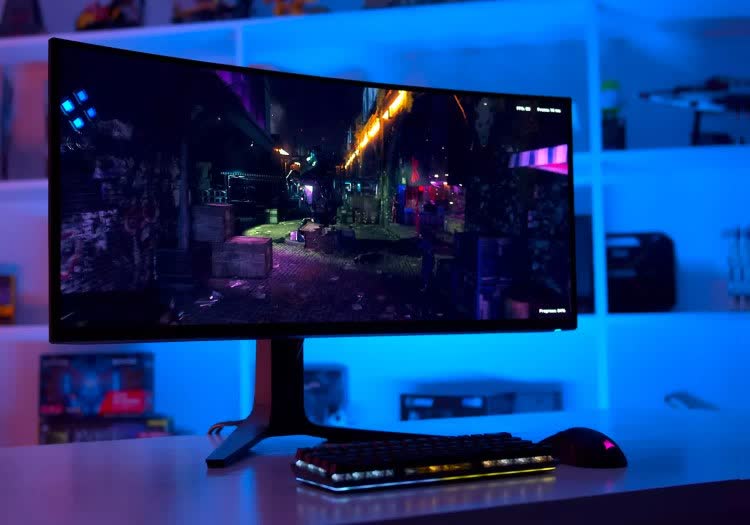 alienware aw3423dwf dell alienware oled monitor hardware consumer electronics pc gaming ultrawide gaming monitor gaming gear
