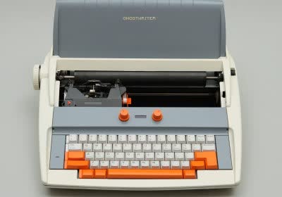 ghostwriter ai retro found typewriter