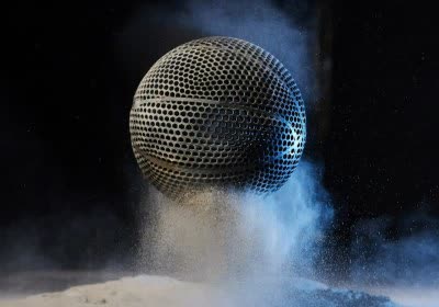 wilson 3d-printed nba with video