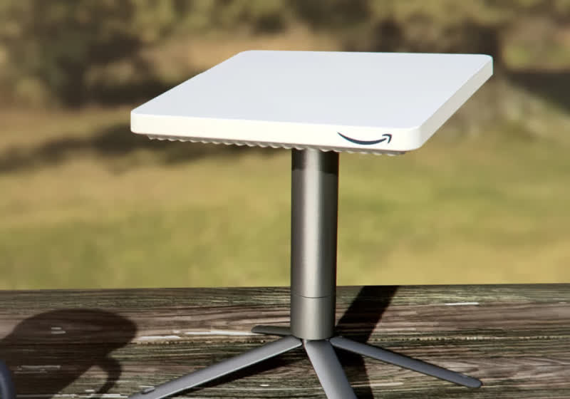 Amazon shares first look at Project Kuiper satellite dishes