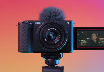 sony -e1 camera ai with video photography selfie