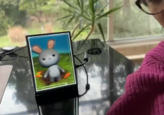 meet uncle rabbit holograms looking glass