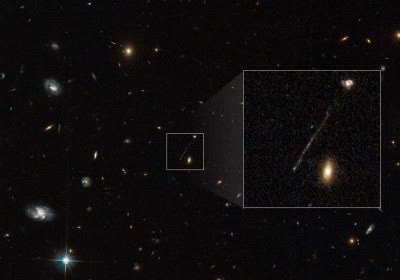 nasa hubble space telescope black hole with video