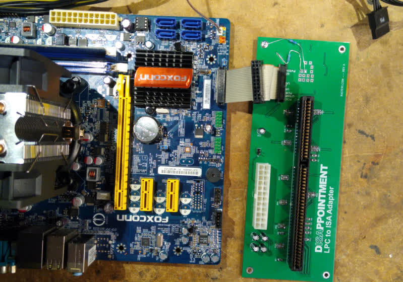 Modder adds ISA slot to modern PC for retro gaming goodness TechSpot