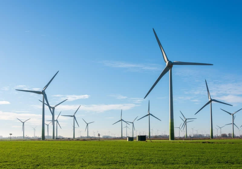 Wind and solar power generation hit record highs last year, providing ...