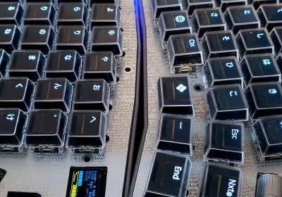 polykybd oled keyboard mechanical keyboard