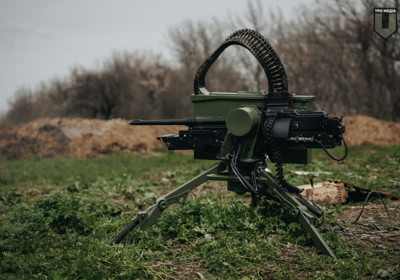 Ukraine army is using the Steam Deck to control machine gun turrets