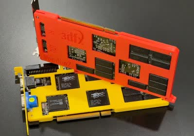 3d-printable armor protects voodoo2 cards adds touch style 3dfx voodoo 3d printing