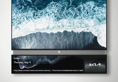 tv advertising telly with video