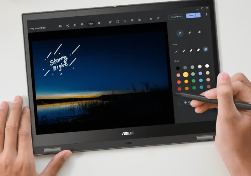 Asus' Chromebook CM34 Flip is among the first to use AMD's
