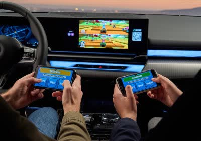 bmw series electric cars infotainment