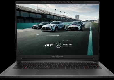 msi stealth mercedes-amg motorsport oled with video