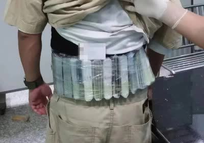 smuggler caught ssds strapped stomach china ssd smuggling